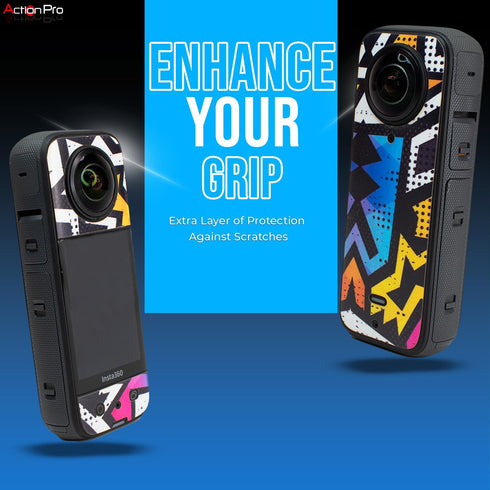 Insta 360 X3 Camera Waterproof Skin Compatible with Insta 360 X3 Action Camera (Zig Zak)......