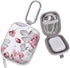 Earbud Case, AIRSPO Airpods Pro 2nd Generation Earphone Organizer Carrying Case Small Storage Bag Hard EVA Shockproof Cover with Carabiner Clip (P...
