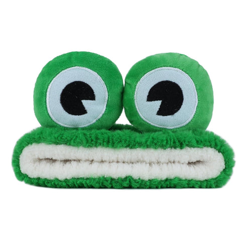 Facial Spa Headband Cute Frog Cosmetic Makeup Headband Skincare Headband for Washing Face Makeup...