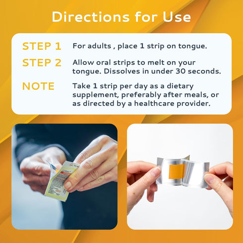 CALMOUR Vitamin D3 Strips 10 Pack| 2000 IU Oral Dissolvable D3 Vitamin Strips | Peppermint Flavor Melts on Your Tongue in 30 Seconds | Boost Immun...