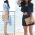 Oweisong Straw Purses for Women Summer Beach Straw s Clutch Purses Crossbody Bag Handmade Women Envelope Handbag Wallet...