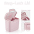 Formula Dispenser with Scoop Milk Powder Formula Containers for Travel Baby Food Storage and Snack Cup for Outdoor Activities On-The-Go Pink(Outer...