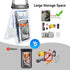 Niveaya [Up to 10.5" Large Floating Waterproof Phone Pouch - 2 Pack, Double Space Waterproof Phone Case with iPhone 15/14/13/12/ Pro Max/Pro/8 Plu...
