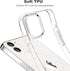 JJGoo Compatible with iPhone 12 mini Case, Soft Transparent Shockproof Protective Slim Thin Bumper Phone Cover, Clear...