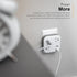 GE UltraPro 3-Outlet Surge Tap with USB, Outlet Extender, 1 USB-A, 1 USB-C, Adapter Spaced, for Home or Office, 900J, White - 81787...