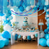 Crepe Paper Streamers 4 Rolls 328ft, Pack of Light Blue Crepe Paper for Frozen Party Baby Shower Birthday Wedding Graduation Events Decoration Sup...