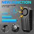 WSDCAM Anti-Theft Bike Alarm with Mount, 113dB Burglar Vibration Motorcycle Bicycle Alarm Security System Waterproof Cycle Bike Alarm with Remote...