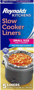 Reynolds Kitchens Slow Cooker Liners, Small (1-3 quart), 5 Count...