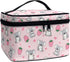 Strawberry Koala Toiletry Bag Makeup Bag Pouch Cosmetic Bag Toiletry Bag Desk Cosmetics Pouch Storage with Strap...