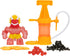 Heroes of Goo Jit Zu Hero Creator Blazagon with 3 Unique goo fillings, Mix, Fill & Create Your own Stretchy Action Figure, Play Again and Again...