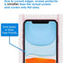 JETech Screen Protector for iPhone 11 and iPhone XR, 6.1-Inch, Tempered Glass Film, 3-Pack...