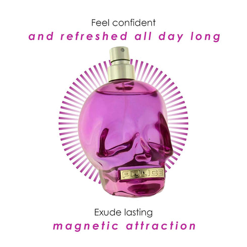 Police To Be Woman Perfume for Women - Floral Fruity Fragrance - Opens with Granny Smith Apple, Clementine, and Lime - Blended with White Flowers,...