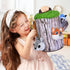 Plush Treehouse with 4 Animals – Stuffed Forest Animal Toys for Babies, Toddlers & Children – Squirrel, Bear, Bird, and Skunk...