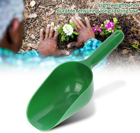 Plastic Garden Shovel Multi-Function Plastic Scoop Soil Shovel Spoons Digging Tool Scoop Gardening Tools Succulent Soil Shovel for Flower Vegetabl...