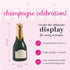 Nora Fleming Hand-Painted mini: champagne calibrations (champagne bottle) A94...