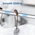 Titanker Shower Curtain Hooks Rings, Rust-Resistant Metal Shower Curtain Hooks for Bathroom Shower Rods Shower Hooks Shower Rings for Curtain - Se...