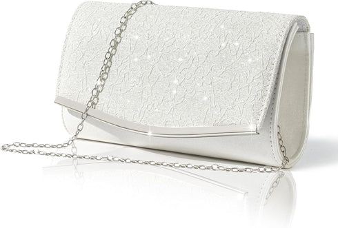 Evening Bag Clutch Purses for Women, Sparkling Envelope Crossbody Handbags Clutches Bags for Cocktail Prom Party...