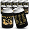 60th Birthday Can Cooler Sleeves Pack of 12-1962 Sign -60th Anniversary Decorations - Dirty 60th Birthday Party Supplies - Black and Gold Sixtieth...