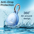JETech 4 Pack Waterproof Case for AirTag with Keychain, Full Body Anti-Scratch Air Tag Keyring Holder Cover for Kids, Pet Collar, Keys, Luggage, B...