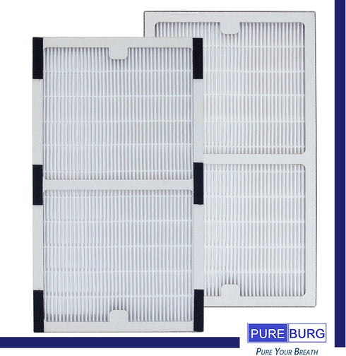 PUREBURG IAF-H-100C True HEPA Replacement Filter Compatible with Idylis IAF-H-100C IAP-10-200 IAP-10-280 Air Purifiers, H13 Activated Carbon Air C...