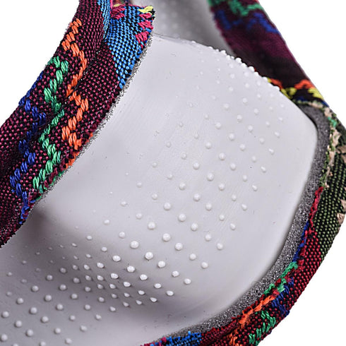 CAR PASS Boho Steering Wheel Cover, Ethnic Flax Cloth Universal Steering Wheel Cover,Anti-Slip Design,Most of Vehicles,Cars,SUV,Vans...