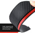 2 PCS Car Carbon Fiber Rear View Mirror Rain Eyebrow, 7.1" x 2.2" PVC Flexible Waterproof Reflective Protective Board, Rainwater Deflector to Main...