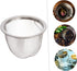 8pcs Tea Screen Tea Infuser Filter Teapot Strainer Replacement Metal Mesh Tea Strainer Tea Pot Strainer Stainless Steel Tea Kettle Metal Infuser S...