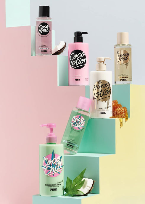 Victoria's Secret Pink Honey Body Mist with Essential Oils...