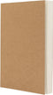 LayFlat Sketchbook - 3.75 x 5.3 Inches - Kraft Blank Note Book, 64 Sheets, Thick 100gsm Paper, for Drawing, Sketching, and journaling...