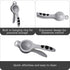 Imusa USA, Grey Lemon/Lime Squeezer, One Size, Silver (J100-00290)...