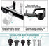 6 Pack Curtain Rod Bracket, Heavy Duty Curtain Rod Holders Curtain Rod Hooks, Curtain Rod Brackets for Wall Drapery Rod Hangers Supports for 1 Inc...