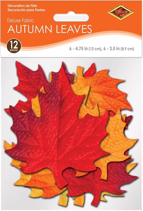 Deluxe Fabric Autumn Leaves Cutouts...