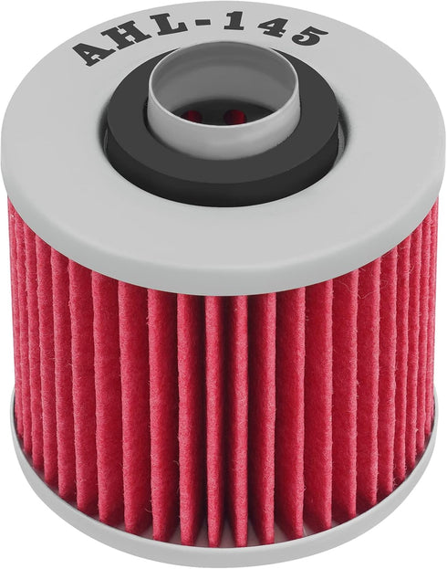 AHL 145 Oil Filter for Yamaha YFM700R Raptor 700 2006-2009 2011-2016/Yamaha XVS650 V-Star Silverado 650 2002-2010...