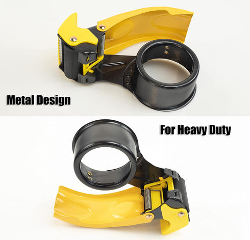 ?Upgraded?PROSUN Blade Safety Pink Cover 2 Inch Professional Packing Tape Dispenser Packaging Metal Handheld Tape Gun Sealing Cutter TG11...