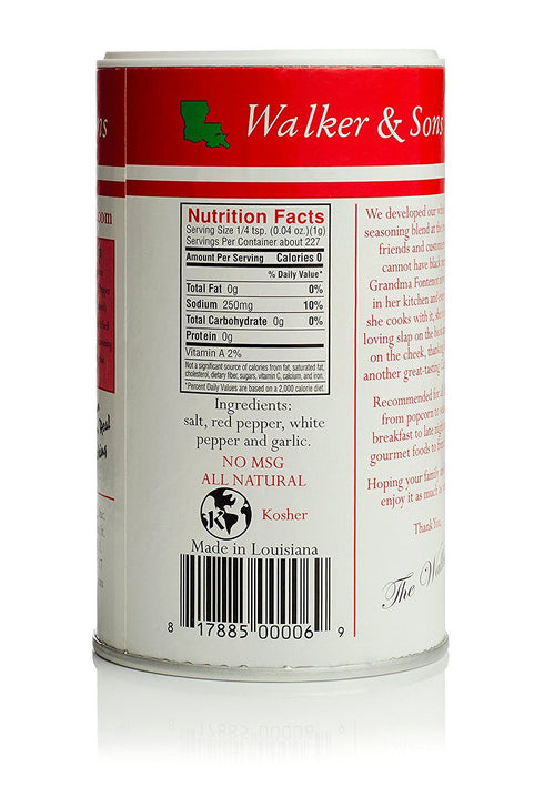 Slap Ya Mama White Pepper Blend 8oz, Pack of 3...