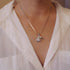Recyclebabe Necklaces Candy Kiss Necklace C33 Crystal Luxury Plated So Cute...