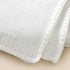 mimixiong Cotton Baby Blanket Gender Neutral Nursery Swaddling Blanket for Shower Gift Registry for Baby White 40 x30 Inch...
