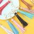 10pcs Tassel Purse Charm,Leather Keychain,Key Chain for Car Keyring Purse Accessory Bag Charm Gift for Mom...