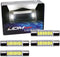 iJDMTOY 4pcs Extremely Bright 9-SMD 29mm 6614 Replacement Bulbs Compatible With Car SUV Truck Sunvisor Flips Vanity Mirror Lights, Xenon White...