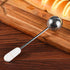 Flour Duster for Baking, Stainless Steel Flour Shaker Duster, 304 Stainless Steel Powdered Sugar Shaker Duster, Pick Up and Dust Flour Sifter, Flo...