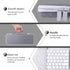co2CREA Hard Case Compatible with Logitech Pebble 2 Combo K380 K380s Pebble Keys 2 + M350 Wireless Keyboard and Pebble Mouse Combo (Off White)...