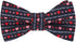 Jacob Alexander Men's Happy Valentine's Day Hearts and Love Arrows Adjustable Self-Tie Bow Tie - Black White Red...