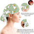 Women Working Cap with Buttons Bouffant Hat Autumn Leaves Nurse Scrub Caps Long Hair...
