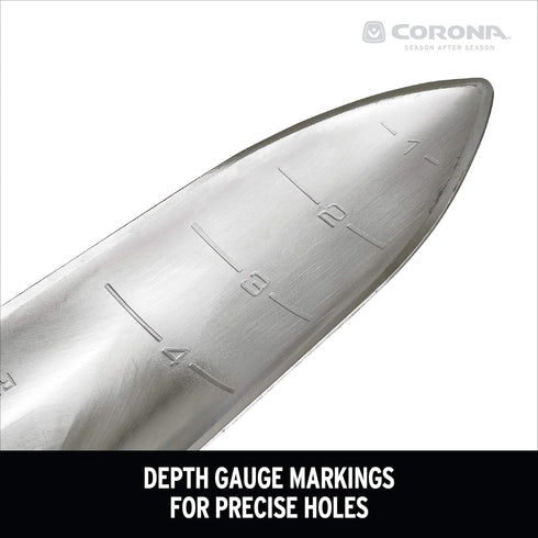 Corona CT 3314 Premium Stainless Steel ComfortGEL Garden Trowel, 13.5" Overall Length, Handle Length 7", Red...