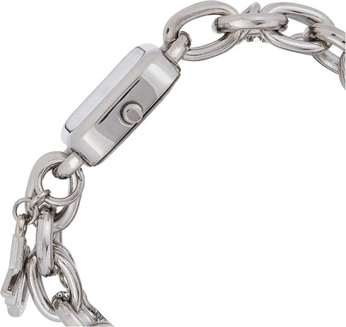 XOXO Women's XO7026 Silver Dial Silver-tone Charm Bracelet Watch...