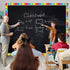 100 Ft Bulletin Board Borders, 100 Sheets Border Trim, Adhesive Decoration Bulletin Board Border for School/Classroom/Office(5 Designs)...