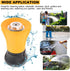 Fireman Hose Nozzle, Yellow Garden Hose Nozzle, High Pressure Sprayer Nozzle for Car Washing, Patio Cleaning, Watering Lawn and Garden, Universal ...