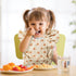 3pcs Mess-Proof Baby Apron for Feeding Eating, Food Bibs with Catcher, Unicorn Rainbows Adjustable Waterproof Apron Mess Proof Bibs for Babies Tod...