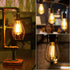 ANWIO Vintage Edison Light Bulb ST21 LED Filament Bulb 7W(60 Watt Equivalent) Dimmable 2500K (Amber Glow) Warm White E26 Medium Base, Amber Glass ...