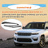 Rear Windshield Wiper Blade Kits, Compatible With Grand Cherokee 2014-2022, 11" (280mm), OEM: 68197131AA...
